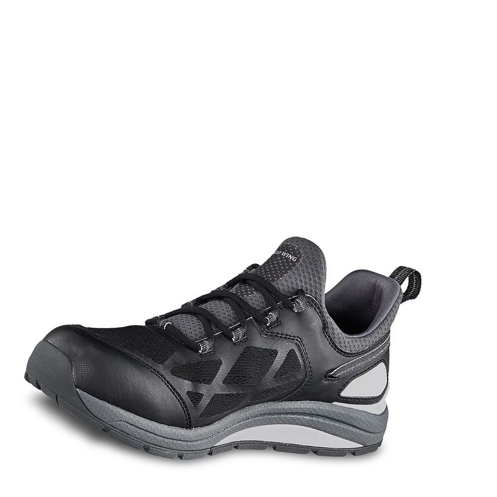 Red Wing CoolTech™ Soft Toe Athletic Work Men's Safety Shoes Black / Grey | ZA 200XYU